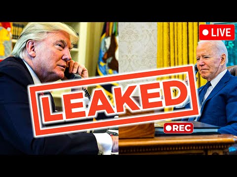 LEAKED TRUMP BIDEN PHONE CALL DAY BEFORE CNN DEBATE | 2024 US Election Coverage