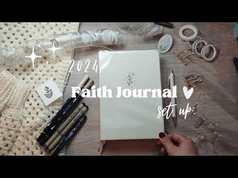 2024 Faith Journal Set Up