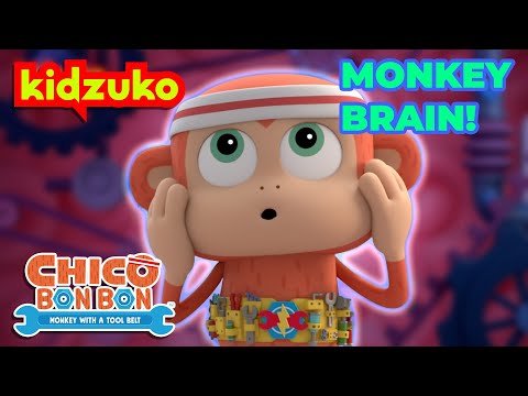 Chico Bon Bon Adventures  - 🙉🧠 Chico's Big Monkey Brain! 🧠🙉 | Best Bits! | @Kidzuko