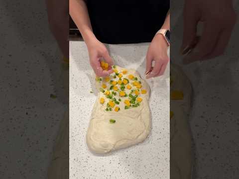 Jalapeño Cheddar Sourdough Bread Shaping #sourdough #shorts