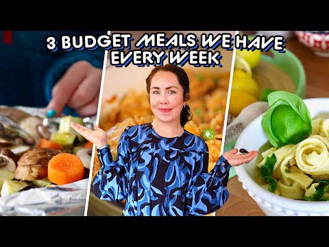 SUPER BUDGET MEALS I EAT EVERY WEEK | 3 Family Meals We Eat All The Time | Aldi Meals 2024