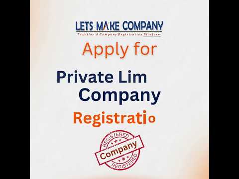 Register your Private Limited Company Now