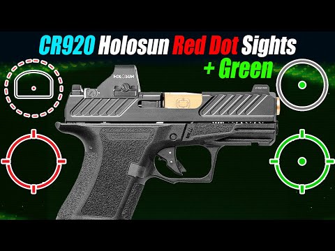 Top 4 Shadow Systems CR920 Red Dot Sights - Holosun Edition