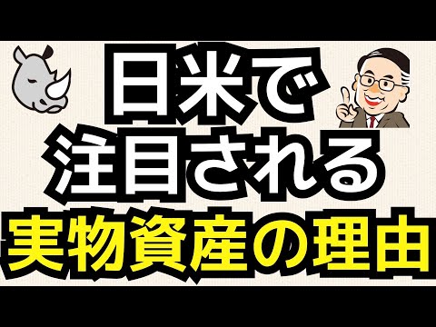 不確実性の高まる日米で存在感の増す実物資産