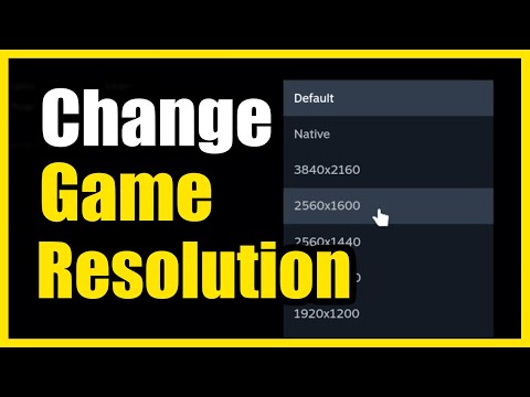 How to Change your Game Resolution on your Steam DECK (Easy Method)