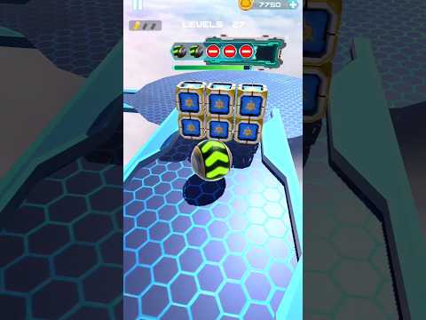 space rolling ball game play level 27 #shorts#