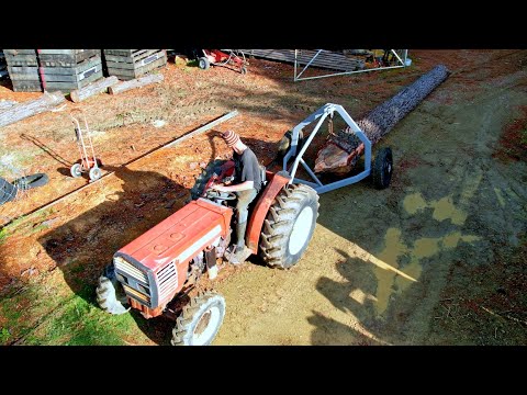 Restoring an old Log Arch and Hauling Logs to the Sawmill