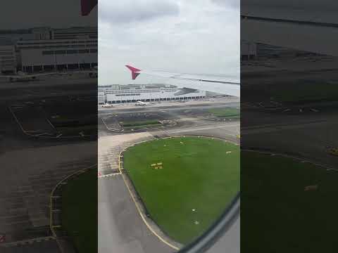 Smooth landing at Changi Airport, Singapore!