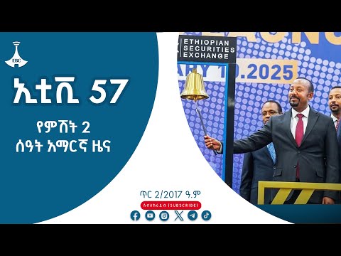 የምሽት 2 ሰዓት አማርኛ ዜና… |ምዕራፍ ሦስት |ጥር 2/2017 ዓ.ም  Etv | Ethiopia | News zena