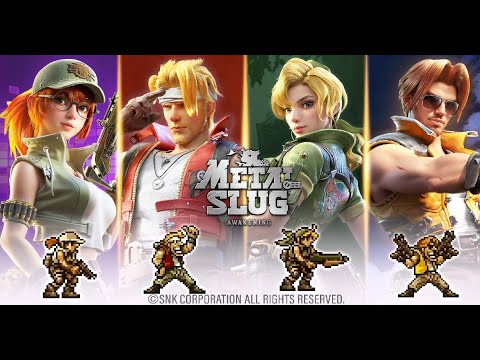 New Metal Slug: Awakening Characters Revealed