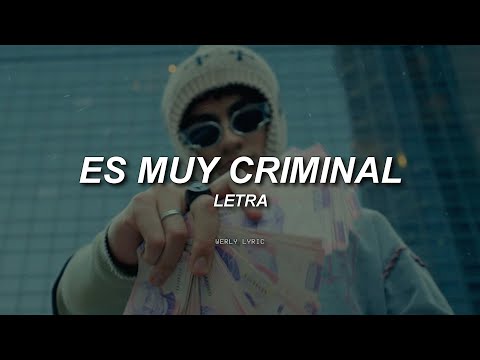 Es muy criminal - IBARRA 🔥|| LETRA