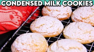 Best Eggless Sweetened Condensed Milk Cookies in 20 Minutes