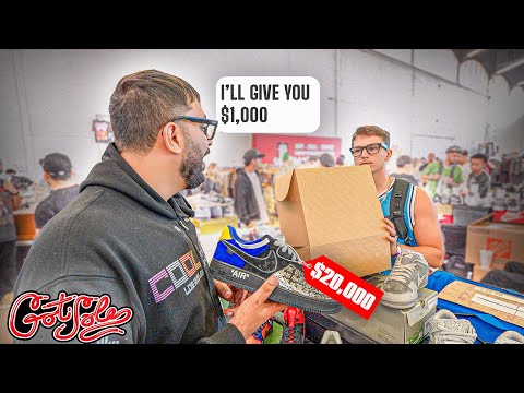 We spent $110,000 in 43 minutes At Got Sole