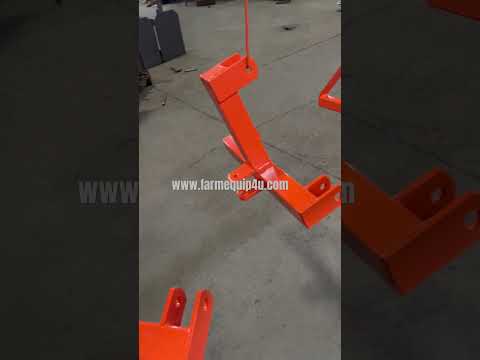 Tractor trailer drawbar hitch #tractorimplements #farmmachinery #draughbar#farmequip4u