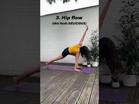 A mobility flow that feels delicious for the hips (and sneaks in some cheeky core too) #hips #mobili