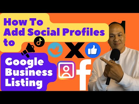 How To Add Social Profiles To Google My Business Listing