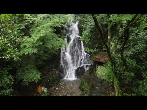 「調音の滝」ドローン空撮