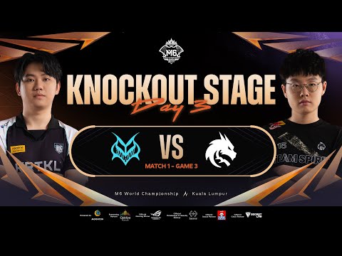 [FIL] M6 Knockout Stage Day 3 | VMS vs TS Game 3