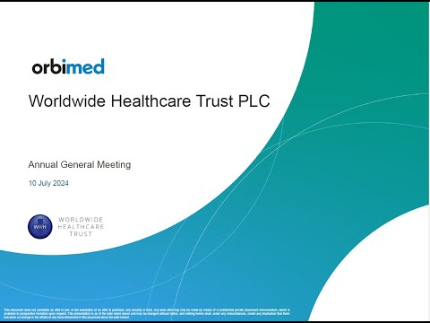 Worldwide Healthcare Trust - AGM Investor Presentation - 10th July 2024