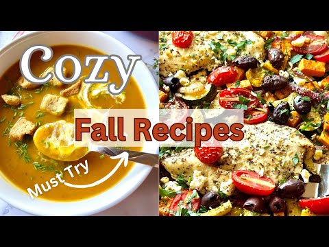 MUST TRY Cozy Fall Recipes | EASY Fall Dinners | Fall Dinners | Dinner Ideas