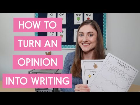 3 Tips for Getting Started with Opinion Writing in K-2