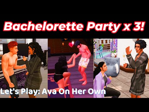 The Sims 4: Fighting Dad at My Bachelorette Party! Let's Play ep. 8- Storyline Playthrough