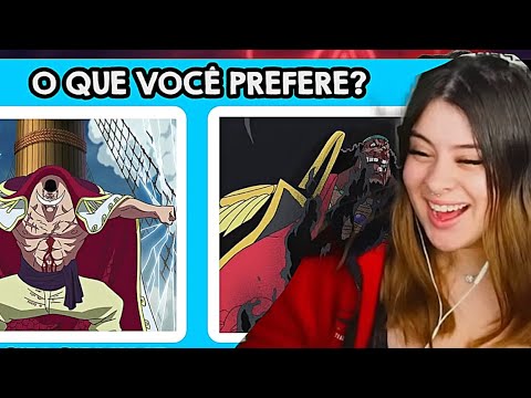 O QUE VOCÊ PREFERE EM ONE PIECE? ‹ Alpha ›