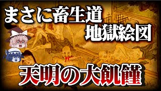 【歴史解説】まさに畜生道…この世の地獄絵図…史上最悪だった天明の大飢饉【江戸時代】【大飢饉】