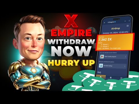 X EMPIRE Withdrawal || How To Connect Your Wallet (Onchain & Offchain) To X Empire