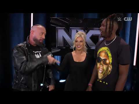 Je'Von Evans' interview is interrupted by X-Pac: NXT, Dec. 3, 2024