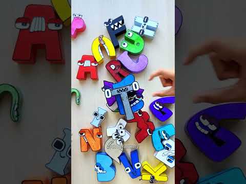 Alphabet + Number Lore | Tower | 1  #shorts