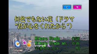 宇多田ヒカル - 何色でもない花 (우타다 히카루 - 아무 색도 아닌 꽃) (KY 75925) 노래방 カラオケ