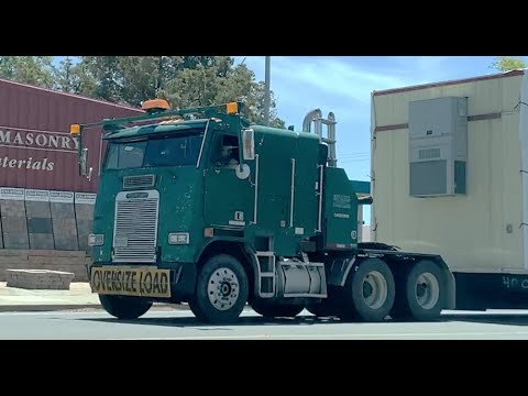 RARE Freightliner FLA COE Home Toter Truck Sighting (5/28/21)