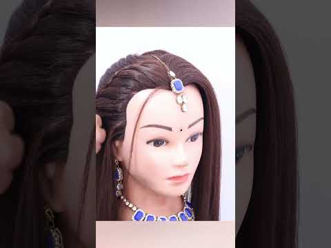 Open beautiful hairstyle for girls