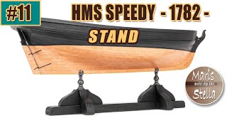 Campaign #11 - How to make STAND for the ship model - HMS SPEEDY (1782)