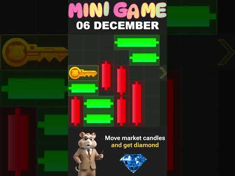 Hamster Kombat New Season Mini Game Solution 6 December 2024