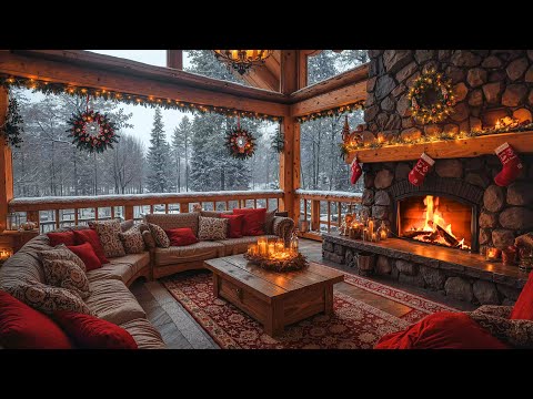 Christmas Jazz 🎄 Cozy Christmas Ambience & Smooth Piano Christmas Jazz Instrumental for Relaxing 🎅