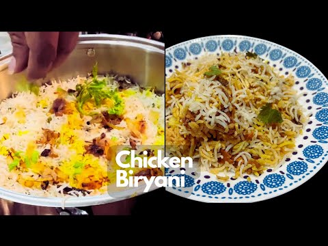 Restaurant Style Chicken Biryani Recipe | Hyderabadi Chicken Dum Biryani