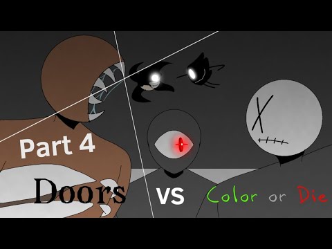 Doors VS Color or Die Part 4 (Seek Figure Screech VS BoB)