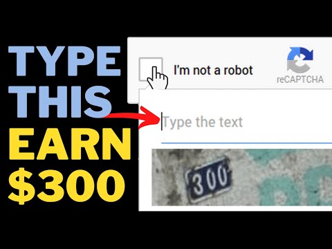 Earn $300 PayPal Money by Typing Captcha Easily Without Investment (Make Paypal Money Online)