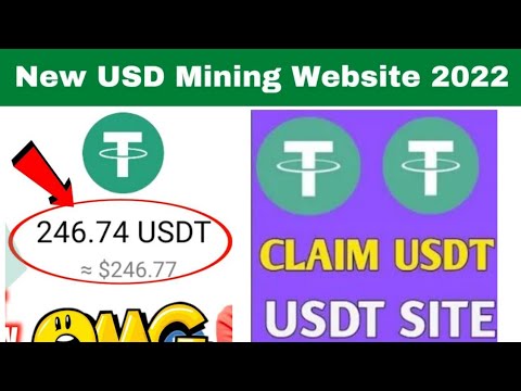 New USDT Earning Site 🤑 Usd Mining Site 2023 🔥 Without Investment 💰USDT Mining Website ✅ Free USDT