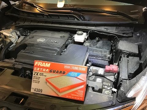 Nissan Murano Air Filter Replacement