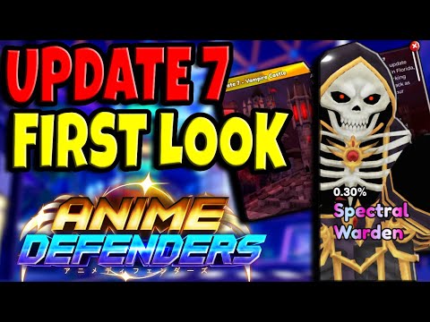 First Impressions Of Update 7 | Anime Defenders