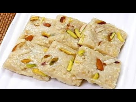 Peanut Barfi | Moongfali Barfi | Peanut Burfi Recipe | Moongfali Mithai