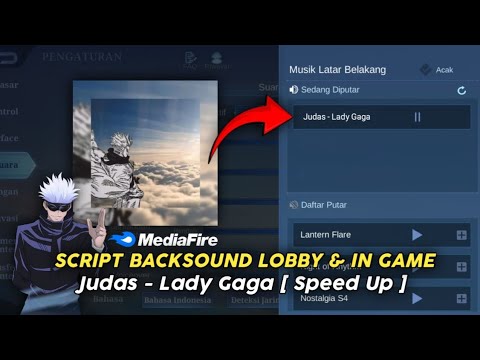 Script Backsound Lobby & In Game Mobile Legends Judas - Lady Gaga | No Password Mediafire 2024