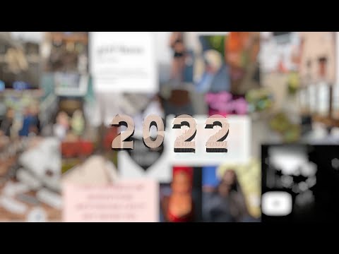 making a 2022 vision board | #vlogmas day five