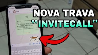 🔥 NOVA trava *NUNCA* vista antes travando TODOS os imunes | 😱 TRAVAZAP VOLTOU