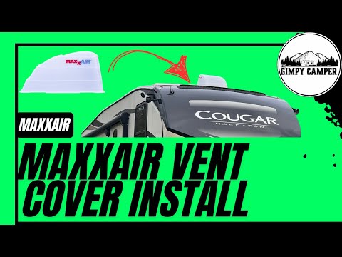 Maxxair RV Vent Cover Installation