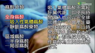 麻醉有風險 全麻、半麻怎麼選