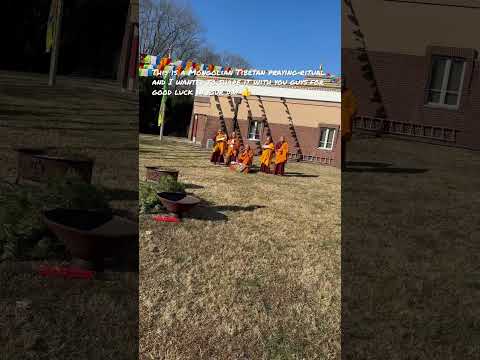 This Is Mongolian Tibetan Praying Ritual 👍